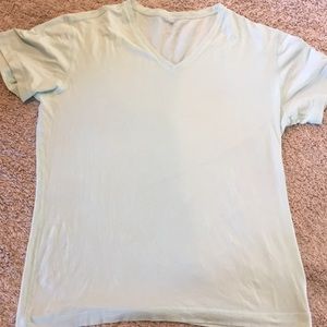 Men’s teal Lululemon V-neck XL